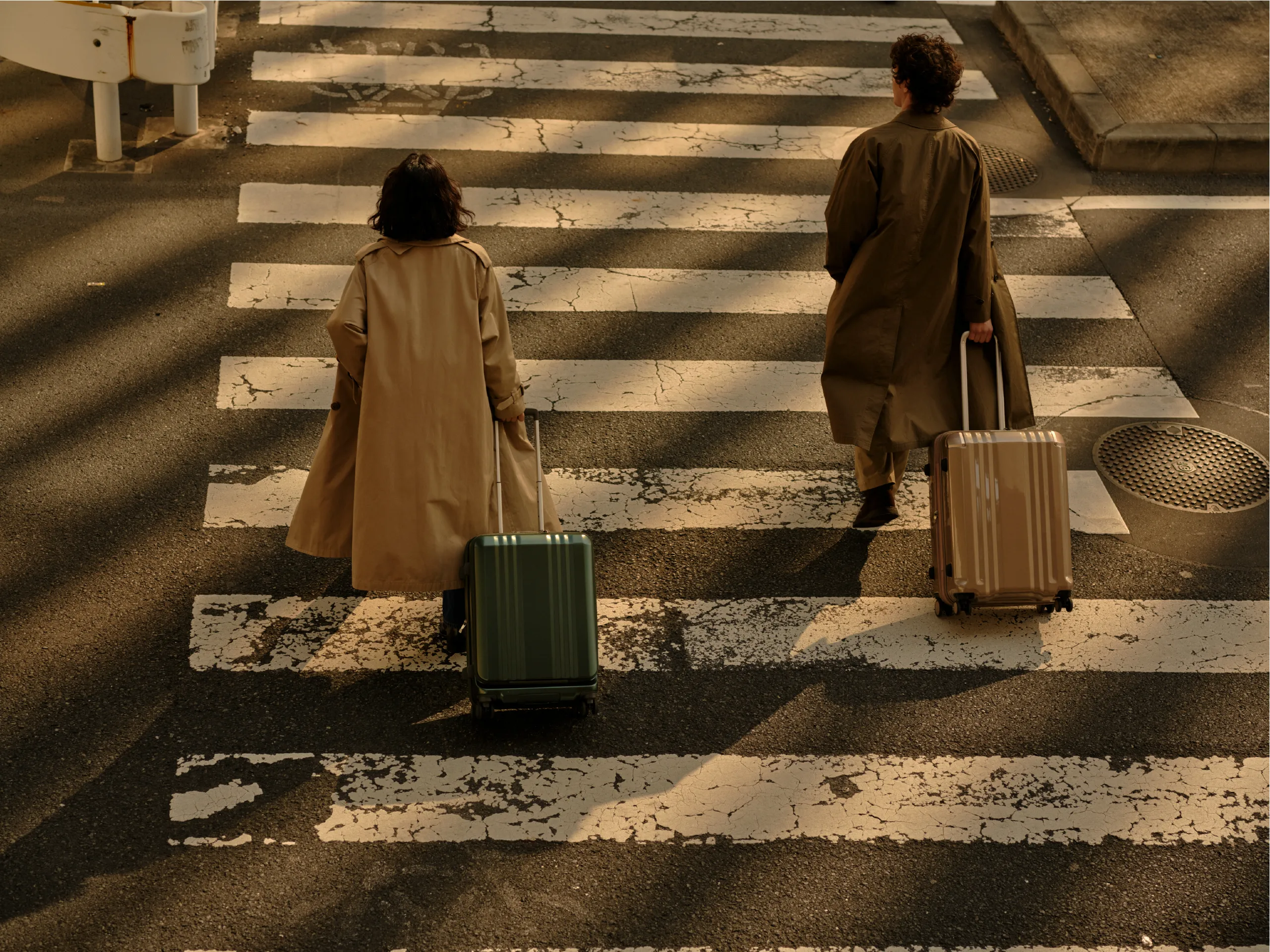 Asia Luggage suitcases with smooth spinner wheels for easy travel